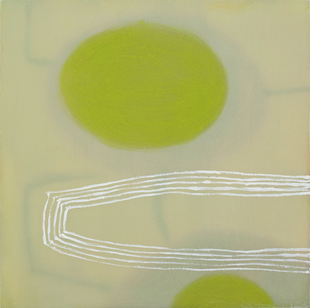 Ölfarbe auf Kunststoff und Holz, 50 x 50 cm, 2012