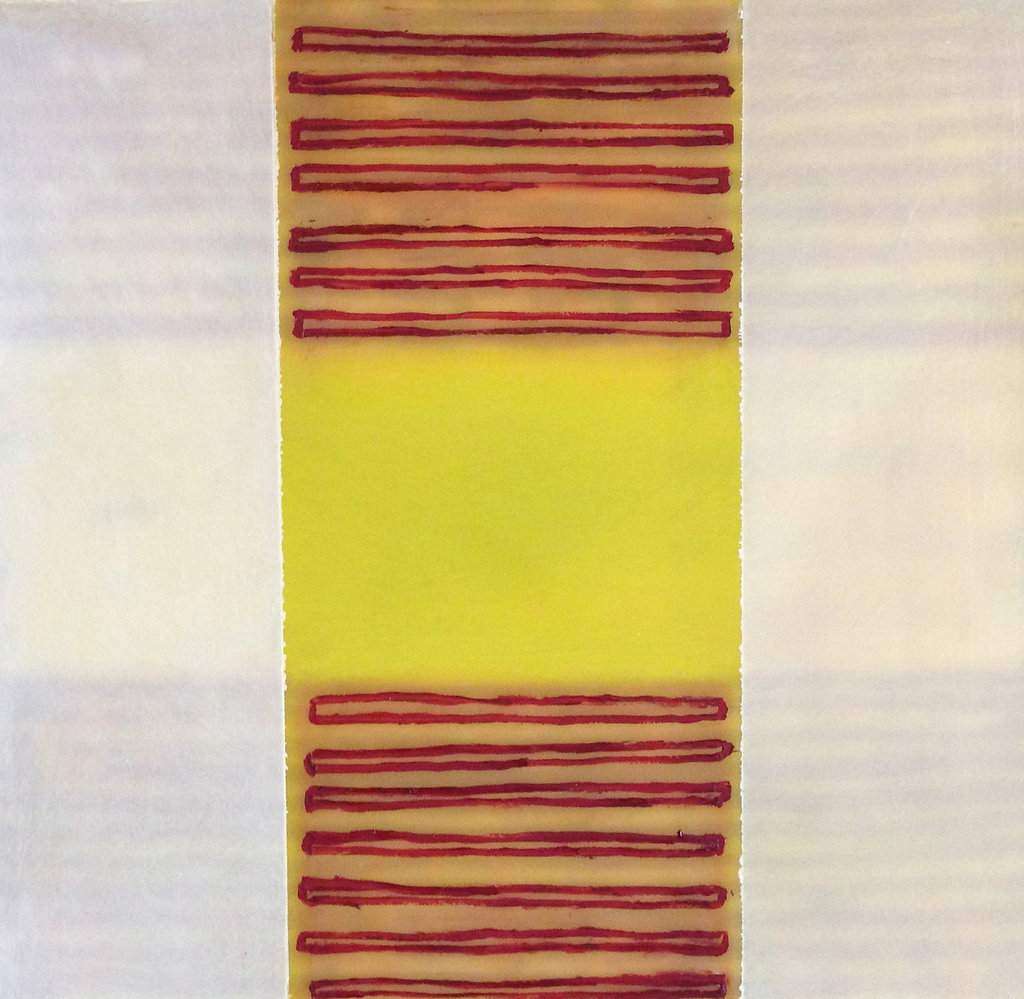 Ölfarbe auf Kunststoff und Holz, 50 x 50 cm, 2015