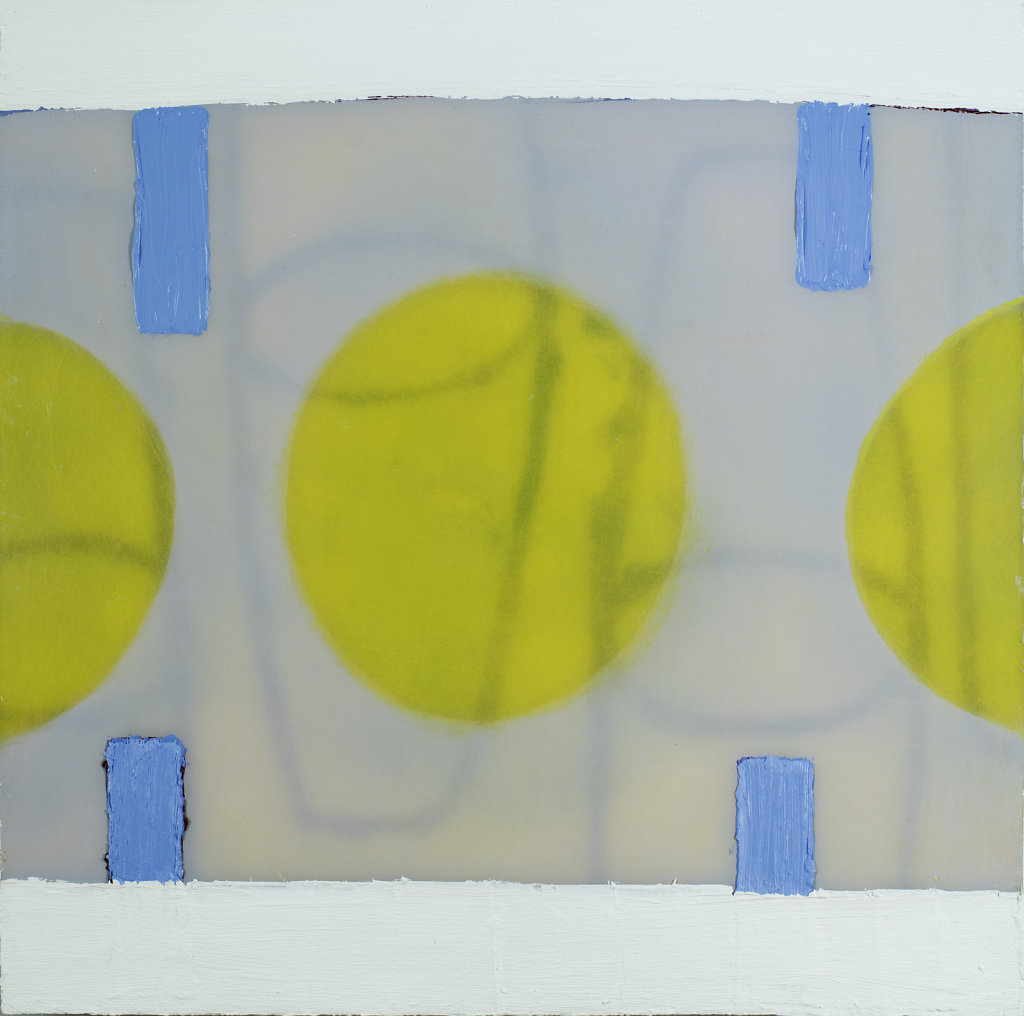 Ölfarbe auf Kunststoff und Holz, 50 x 50 cm, 2015