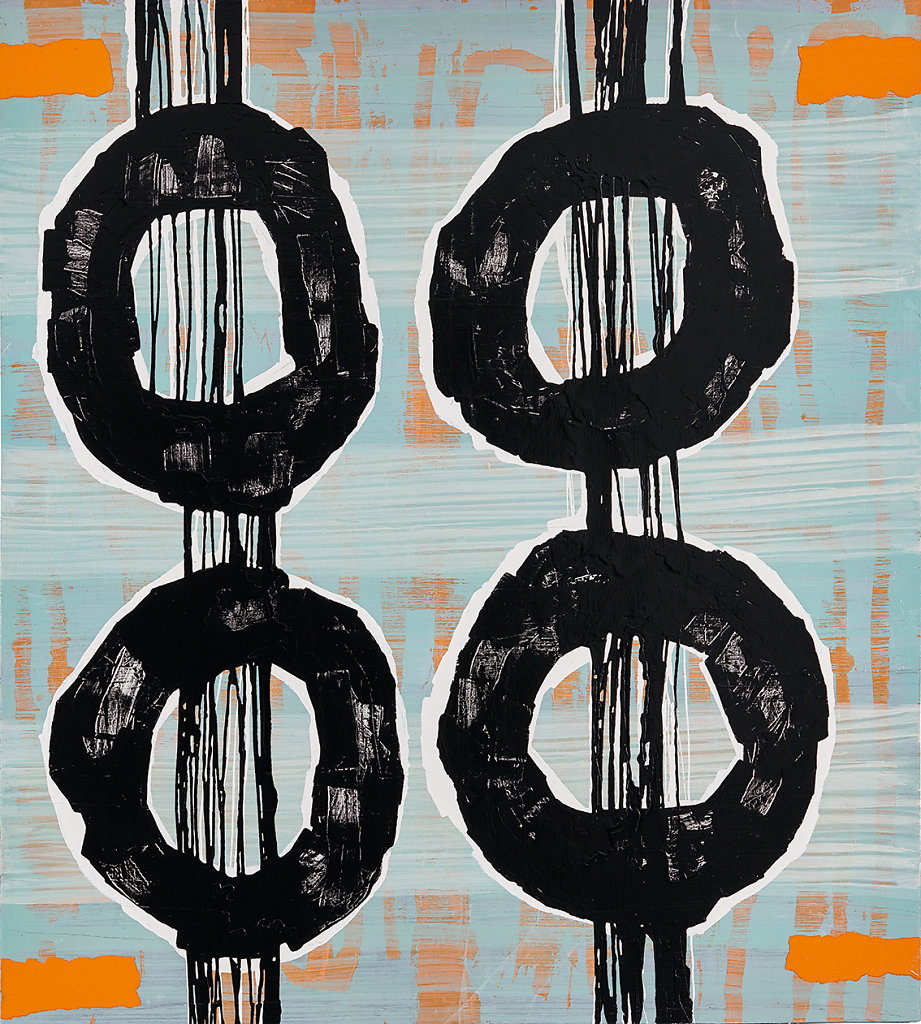 Öl auf Leinwand, 200 x 180 cm, 2017