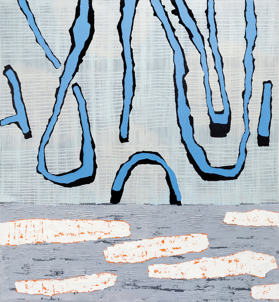 Öl auf Leinwand, 200 x 180 cm, 2017