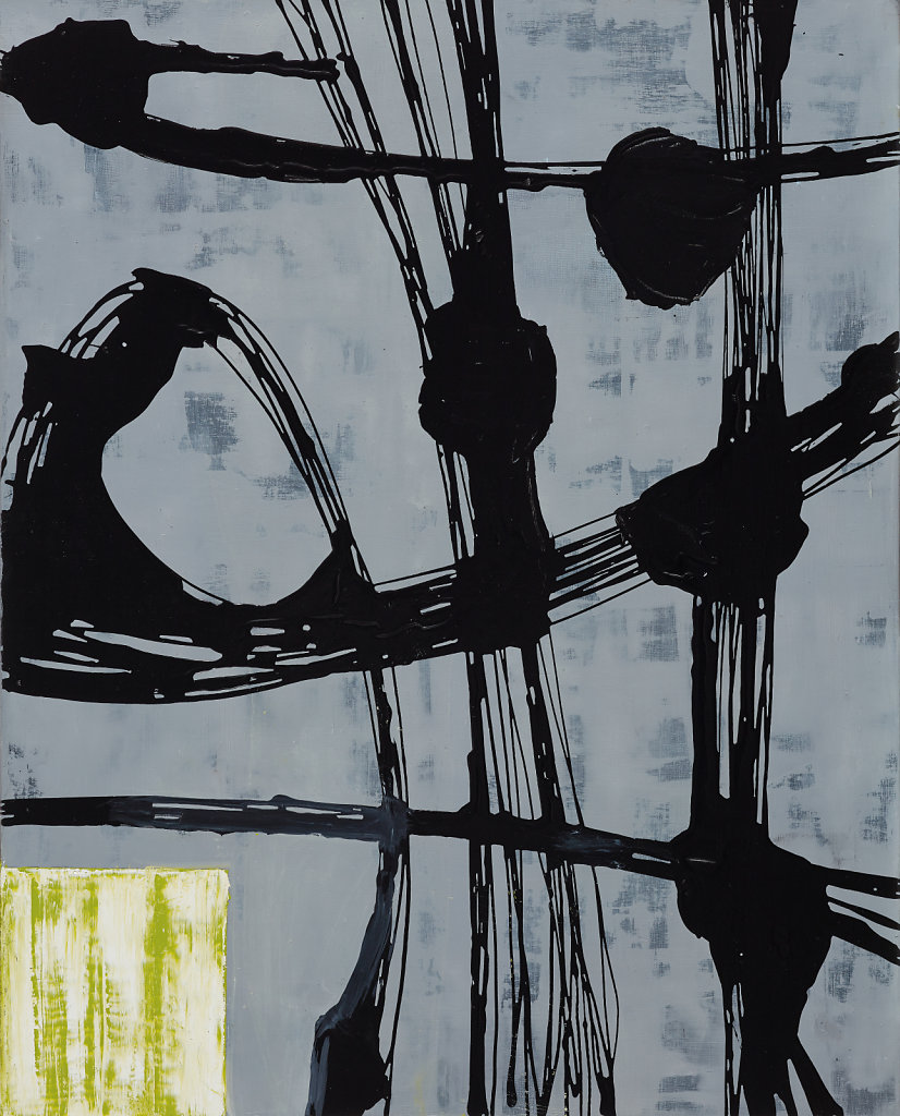 Ölfarbe auf Leinwand, 100 x 80 cm, 2018
